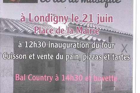 Illustration de Fête de la musique et inauguration du four à pain
